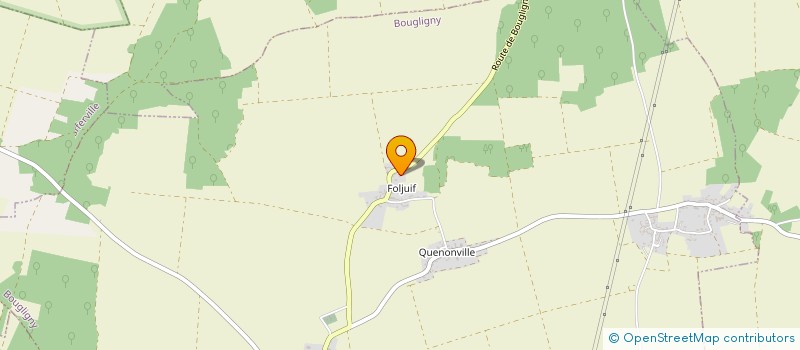 localisation de l'entreprise SCI LE CHEMIN DE NONVILLE  BOUGLIGNY