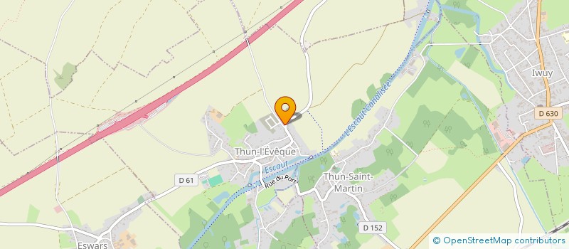 localisation de l'entreprise SCI LE CHEMIN DU VIGNOBLE  THUN-L'EVEQUE