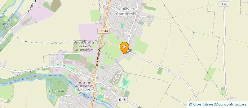 localisation de l'entreprise SCI LE CHEMINET  RUMILLY-EN-CAMBRESIS