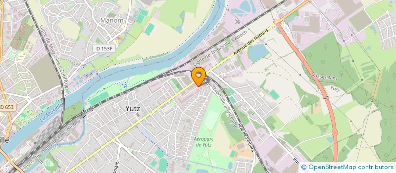 localisation de l'entreprise SCI LE CHENE  YUTZ