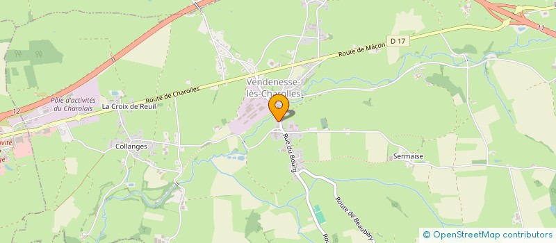 localisation de l'entreprise SCI LE CHENE  BARON