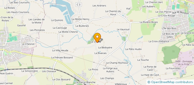 localisation de l'entreprise SCI LE CHENE à SAINT-GILLES