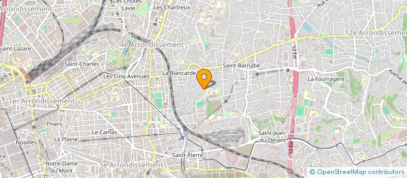 localisation de l'entreprise SCI LE CHENE à MARSEILLE