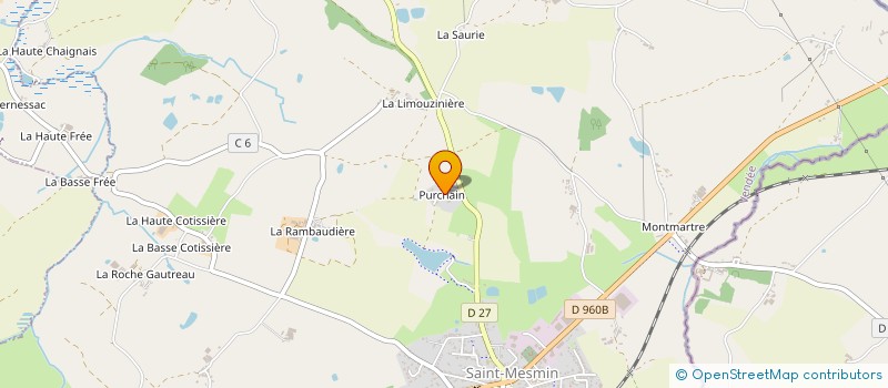 localisation de l'entreprise SCI LE CHENE COURANT à SAINT-MESMIN