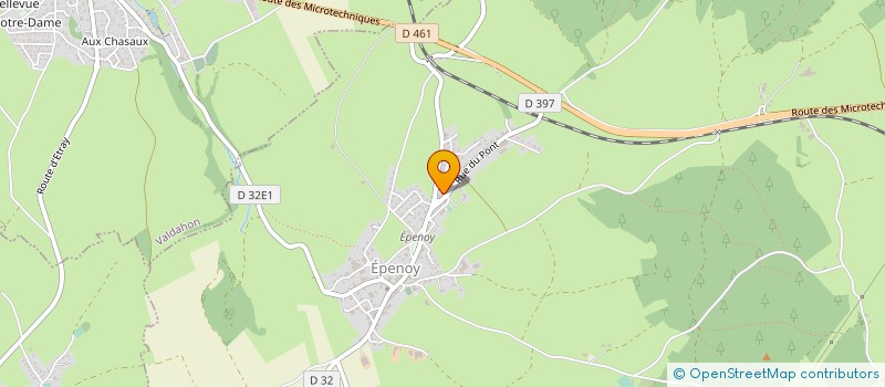 localisation de l'entreprise SCI LE CHENE DESSUS  EPENOY