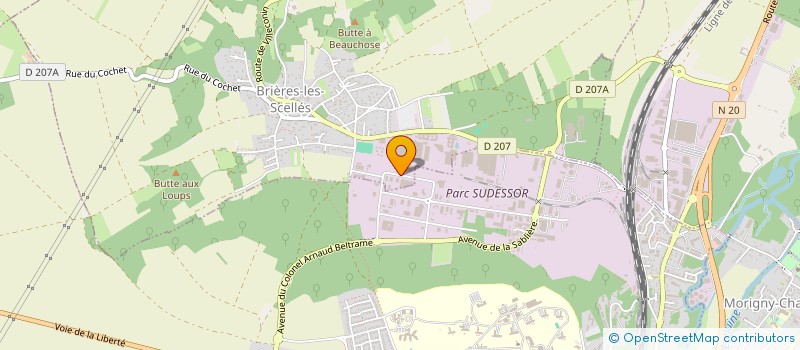 localisation de l'entreprise SCI LE CHENE FOUQUET  CANET EN ROUSSILLON