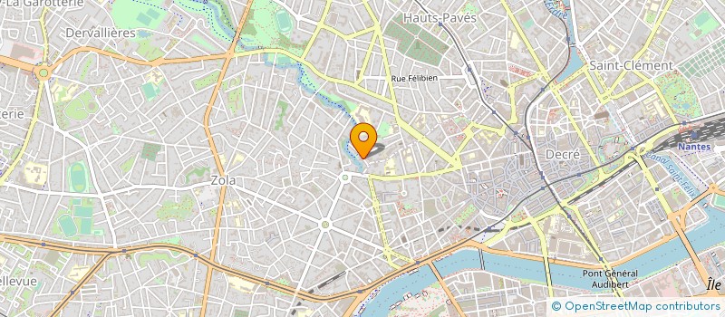 localisation de l'entreprise SCI LE CHENE LAVOQUET  NANTES