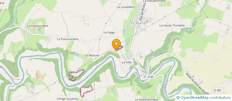 localisation de l'entreprise SCI LE CHENE VERT  ISIGNY-LE-BUAT