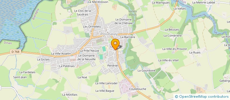 localisation de l'entreprise SCI LE CHENE VERT  BEAUSSAIS-SUR-MER