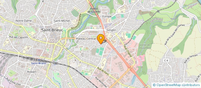 localisation de l'entreprise SCI LE CHESNAY à SAINT-BRIEUC