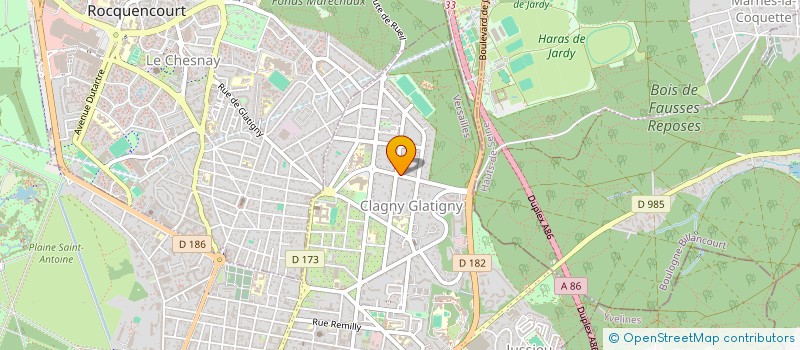 localisation de l'entreprise SCI LE CHESNAY GRAND SIECLE à VERSAILLES