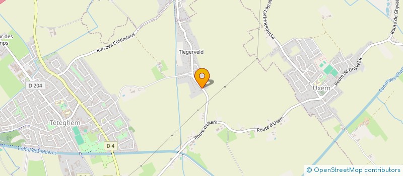 localisation de l'entreprise SCI LE CHEVAL DORE  TETEGHEM-COUDEKERQUE-VILLAGE