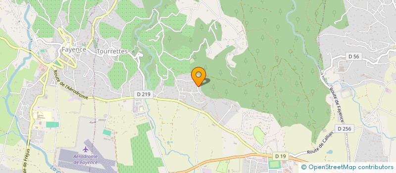 localisation de l'entreprise SCI LE CHEVALIER  TOURRETTES