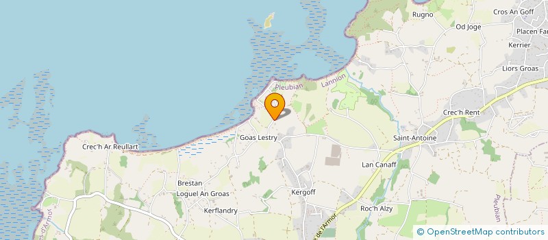 localisation de l'entreprise SCI LE CHEVANTON  PLEUBIAN