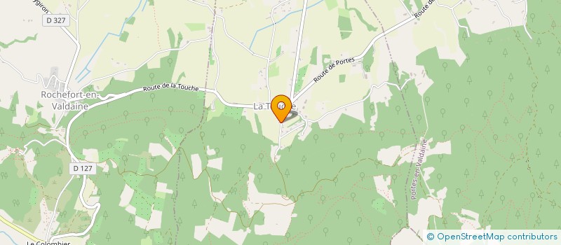 localisation de l'entreprise SCI LE CHOUNGUI  LA TOUCHE