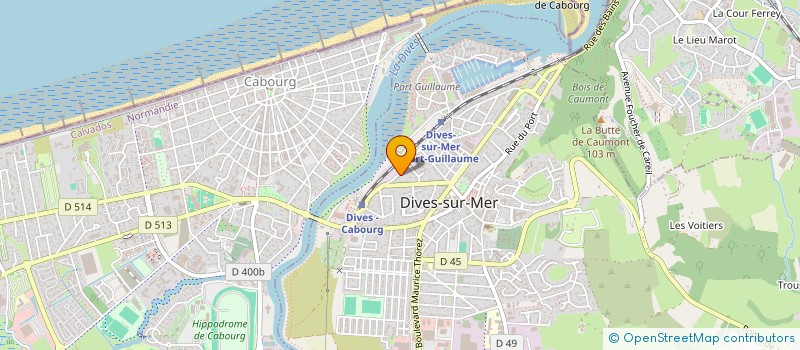 localisation de l'entreprise SCI LE CID à DIVES-SUR-MER