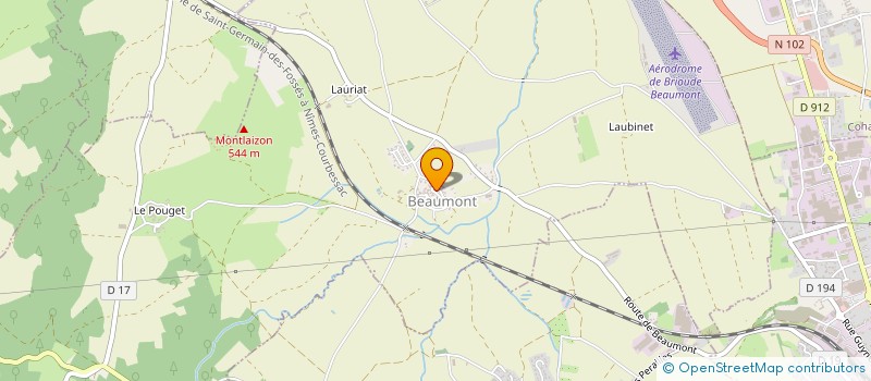 localisation de l'entreprise SCI LE CIGALON  SAINT-JUST-PRES-BRIOUDE