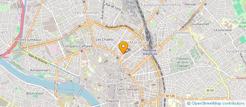 localisation de l'entreprise SCI LE CITERIO DE BEAUSOLEIL à TOULOUSE