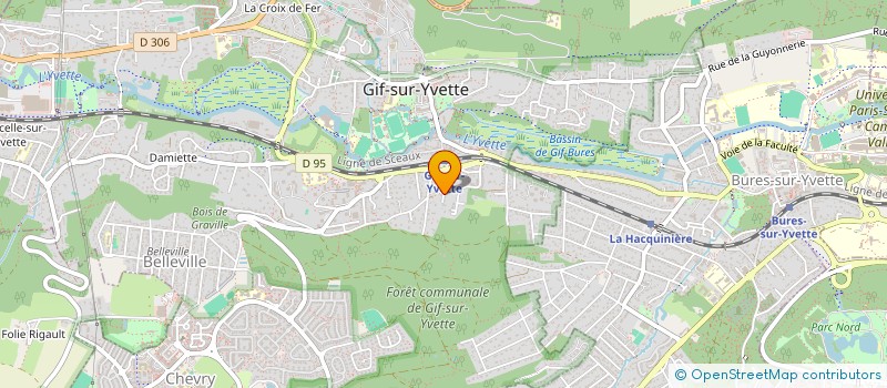 localisation de l'entreprise SCI LE CITRONNIER à GIF-SUR-YVETTE