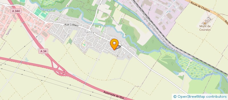 localisation de l'entreprise SCI LE CL'ERMAREY  TAISSY