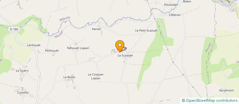 localisation de l'entreprise SCI LE CLAINCHE  MOREAC