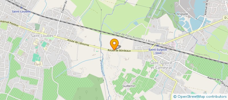 localisation de l'entreprise SCI LE CLAIR LOGIS  SAINT-SULPICE-ET-CAMEYRAC