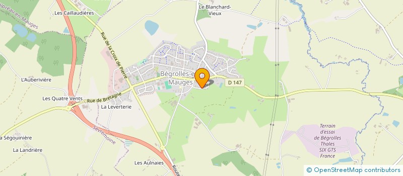 localisation de l'entreprise SCI LE CLAIR LOGIS  BEGROLLES-EN-MAUGES