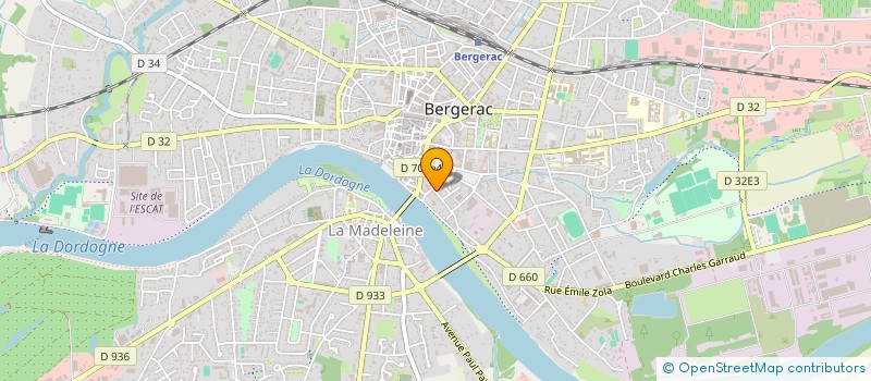 localisation de l'entreprise SCI LE CLAIRAT à BERGERAC