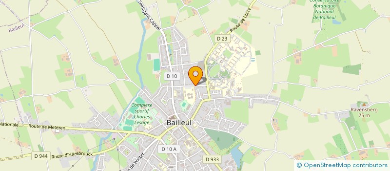 localisation de l'entreprise SCI LE CLAIRMARAIS à BAILLEUL
