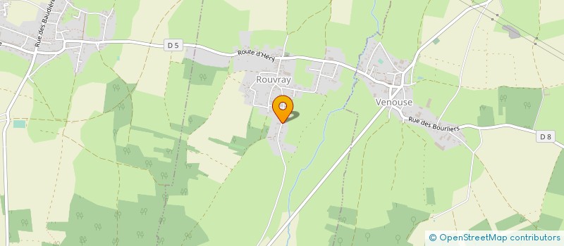 localisation de l'entreprise SCI LE CLAN  ROUVRAY