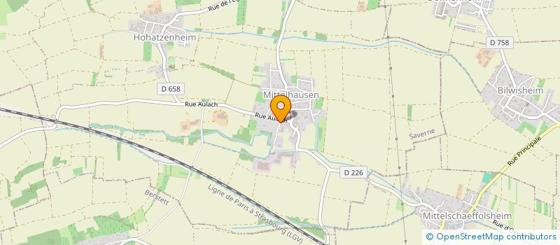 localisation de l'entreprise SCI LE CLAN Z  WINGERSHEIM LES QUATRE BANS