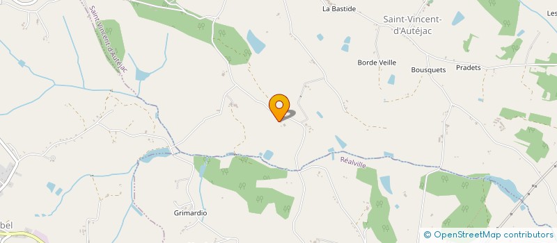 localisation de l'entreprise SCI LE CLAPAS  CAUSSADE