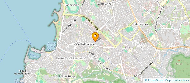 localisation de l'entreprise SCI LE CLAPIER à MARSEILLE