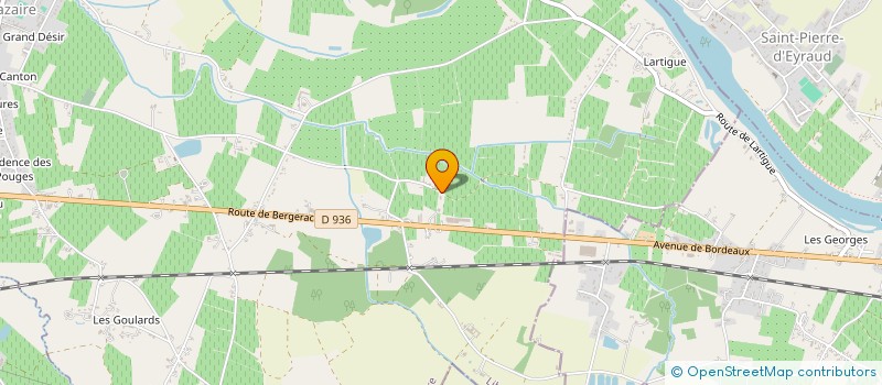 localisation de l'entreprise SCI LE CLAUD DE ST AVIT  SAINT-AVIT-SAINT-NAZAIRE