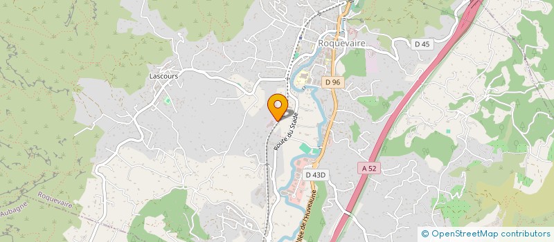 localisation de l'entreprise SCI LE CLAUVIER  ROQUEVAIRE