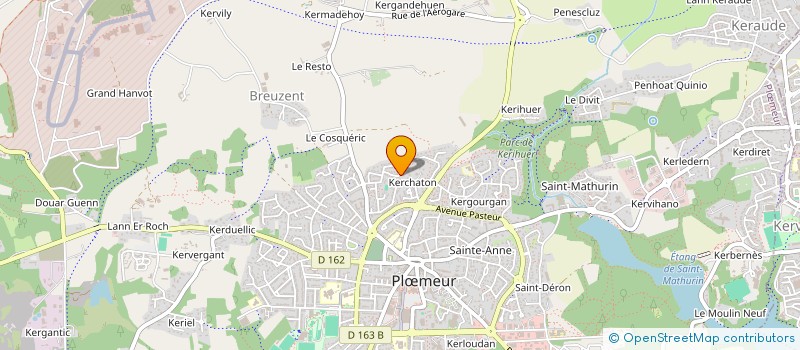 localisation de l'entreprise SCI LE CLIPPER 95 à PLOEMEUR