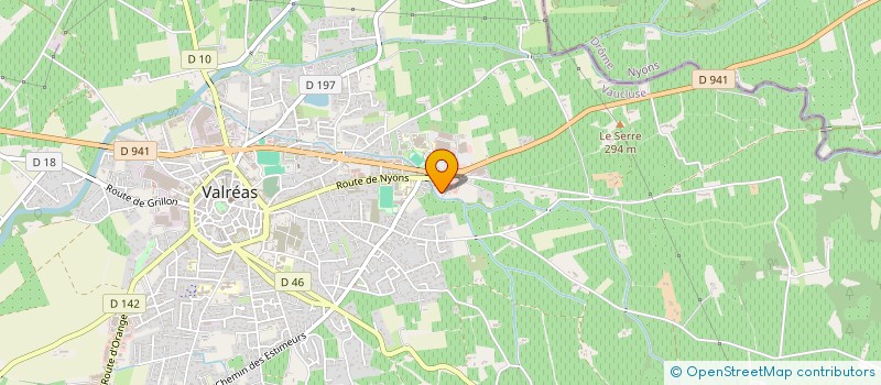 localisation de l'entreprise SCI LE CLOS à VALREAS