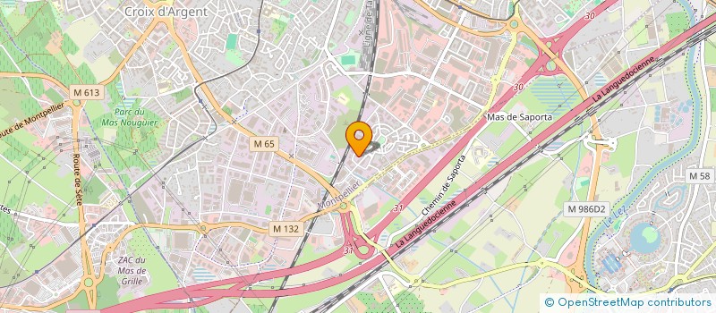 localisation de l'entreprise SCI LE CLOS à MONTPELLIER