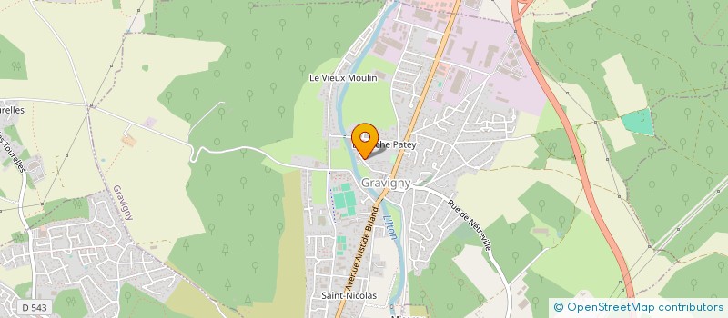 localisation de l'entreprise SCI LE CLOS à REUILLY
