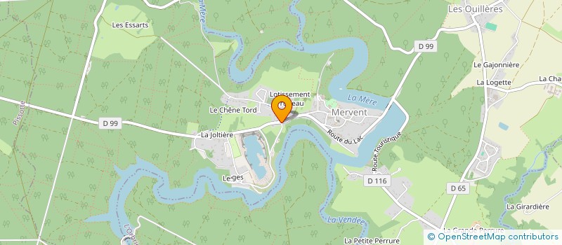 localisation de l'entreprise SCI LE CLOS  MERVENT