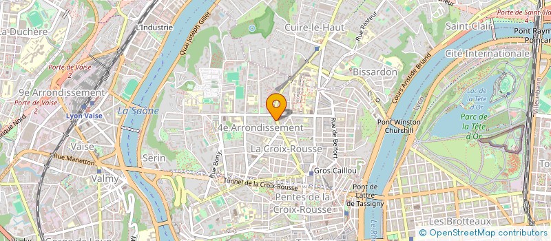 localisation de l'entreprise SCI LE CLOS  LYON