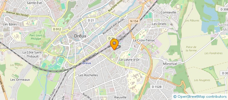 localisation de l'entreprise SCI LE CLOS à DREUX