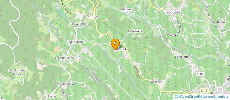 localisation de l'entreprise SCI LE CLOS  VILLIE-MORGON