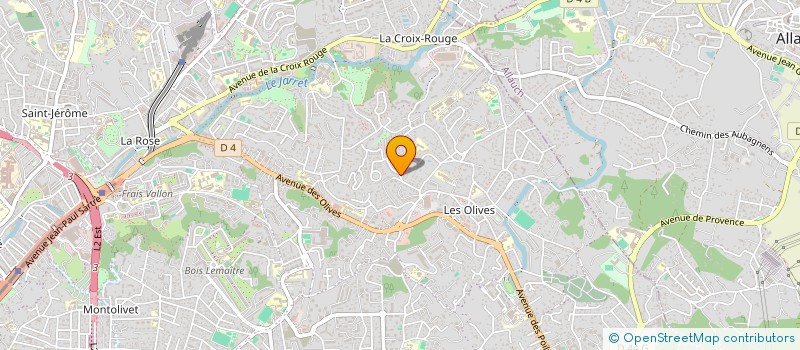 localisation de l'entreprise SCI LE CLOS à MARSEILLE