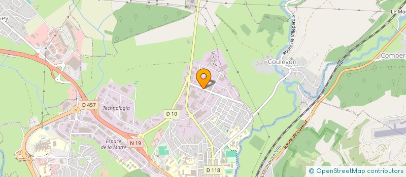 localisation de l'entreprise SCI LE CLOS à VESOUL