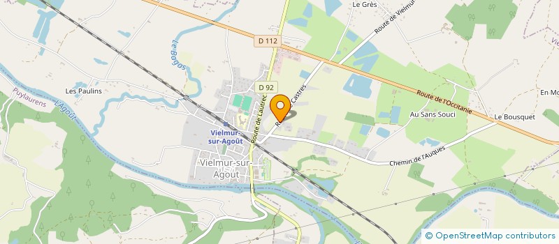 localisation de l'entreprise SCI LE CLOS AUX ANES  VIELMUR-SUR-AGOUT