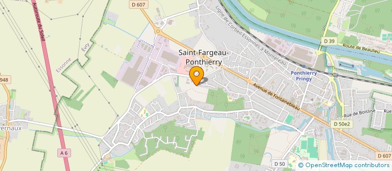 localisation de l'entreprise SCI LE CLOS BERNARD  SAINT-FARGEAU-PONTHIERRY