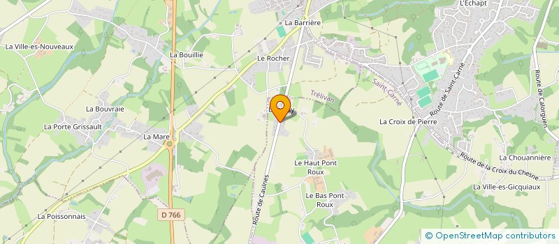 localisation de l'entreprise SCI LE CLOS BILY  TRELIVAN