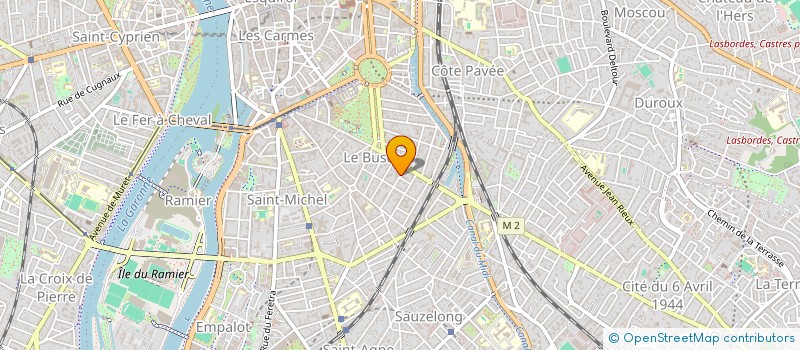 localisation de l'entreprise SCI LE CLOS BLAISE PASCAL' à TOULOUSE