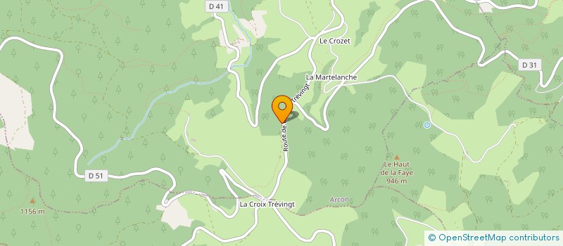 localisation de l'entreprise SCI LE CLOS BLANC  ARCON